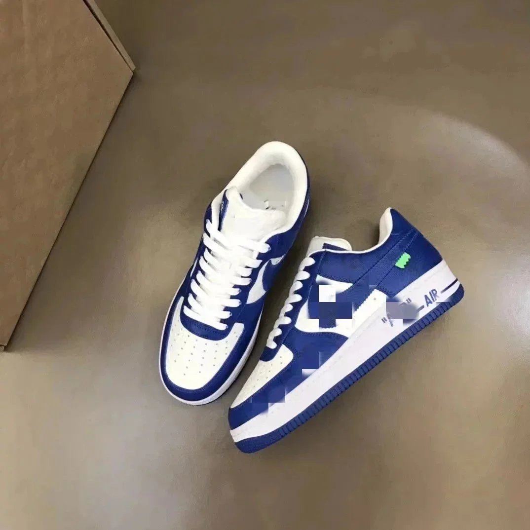 Louis Vuitton x Nike Air Force 1 Low By Virgil Abloh White Comet Red