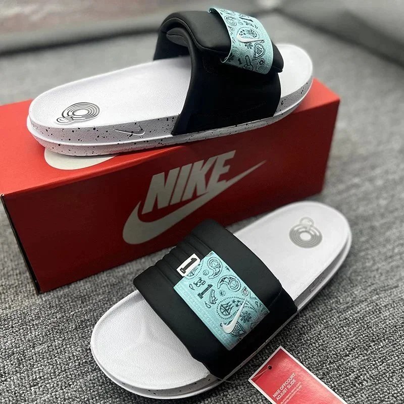 Nike Offcourt Adjust Slides Light Silver