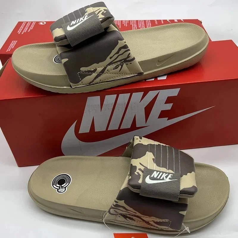 Nike Offcourt Adjust Slides Light Silver