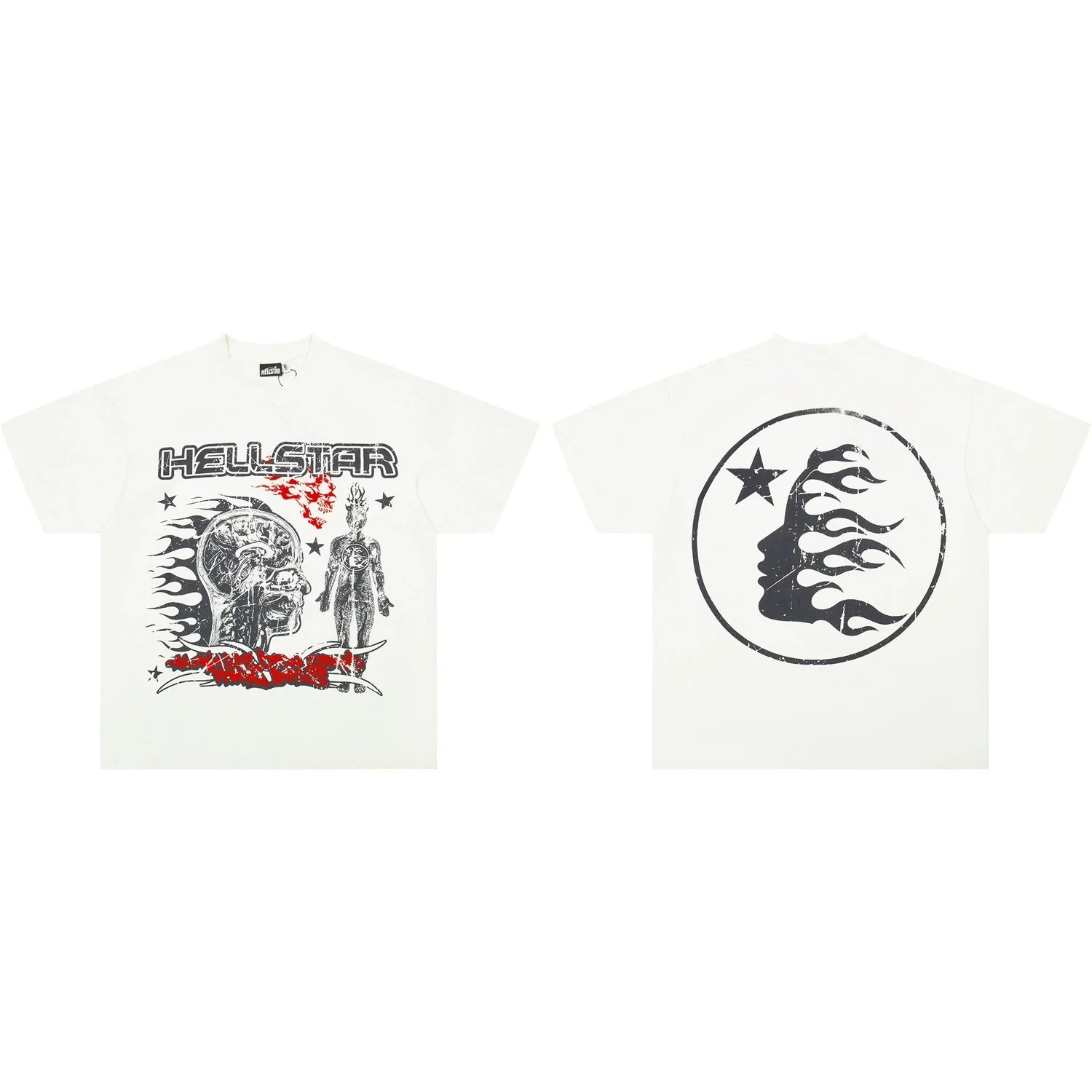 Hellstar No Guts No Glory T-Shirt White