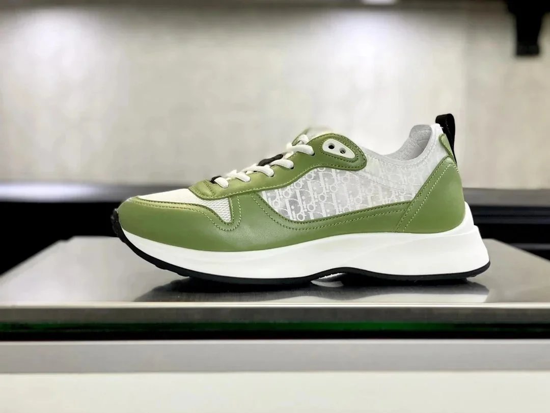 Dior B25 Runner 'Dior Oblique - Olive Green'