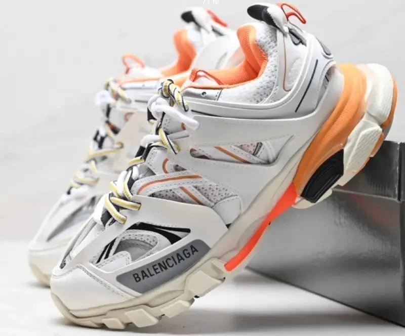 Balenciaga Track Sneaker 'White Orange'