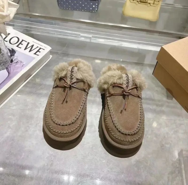 UGG Disquette Alpine Slippers Chestnut