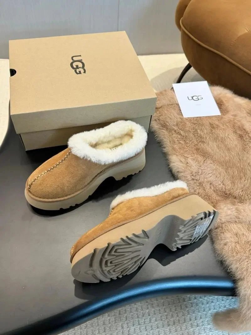 UGG Disquette Alpine Slippers Chestnut