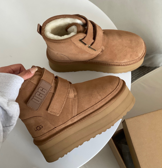 UGG Women's Neumel Platform Boots Chestnut