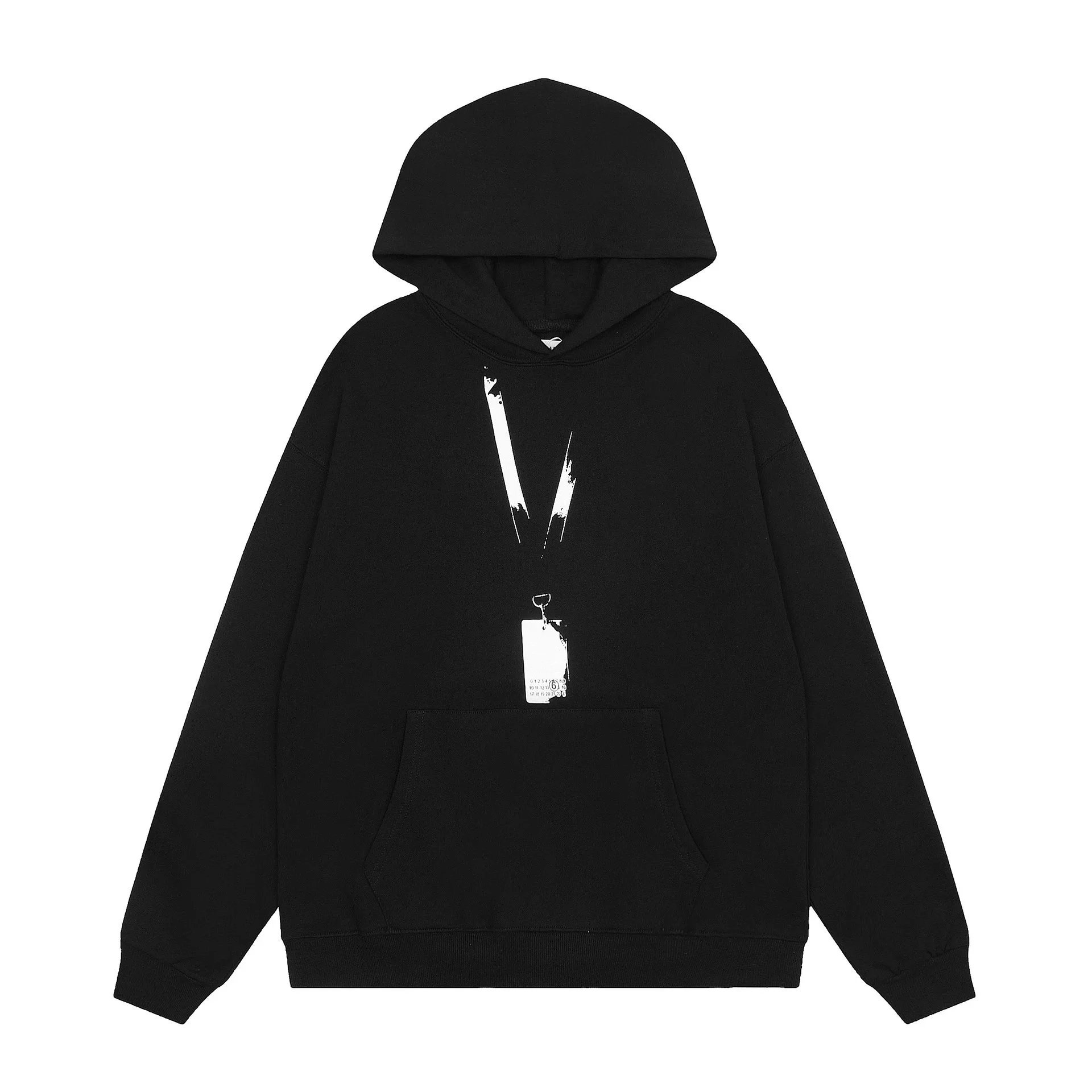 Maison Margiela Tape Logo Numbers Hoodie