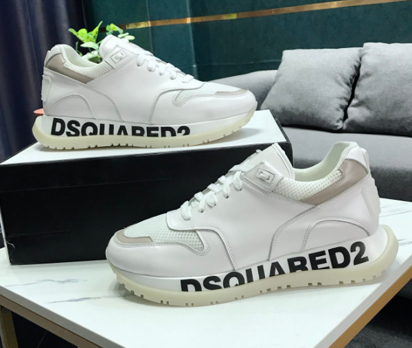 Dsquared2 Running Back Icon Sneakers White Black