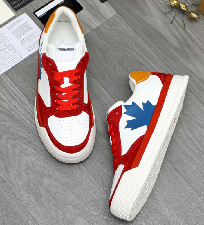 Dsquared2 Running Back Icon Sneakers White Black