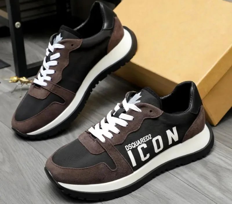 Dsquared2 Running Back Icon Sneakers White Black