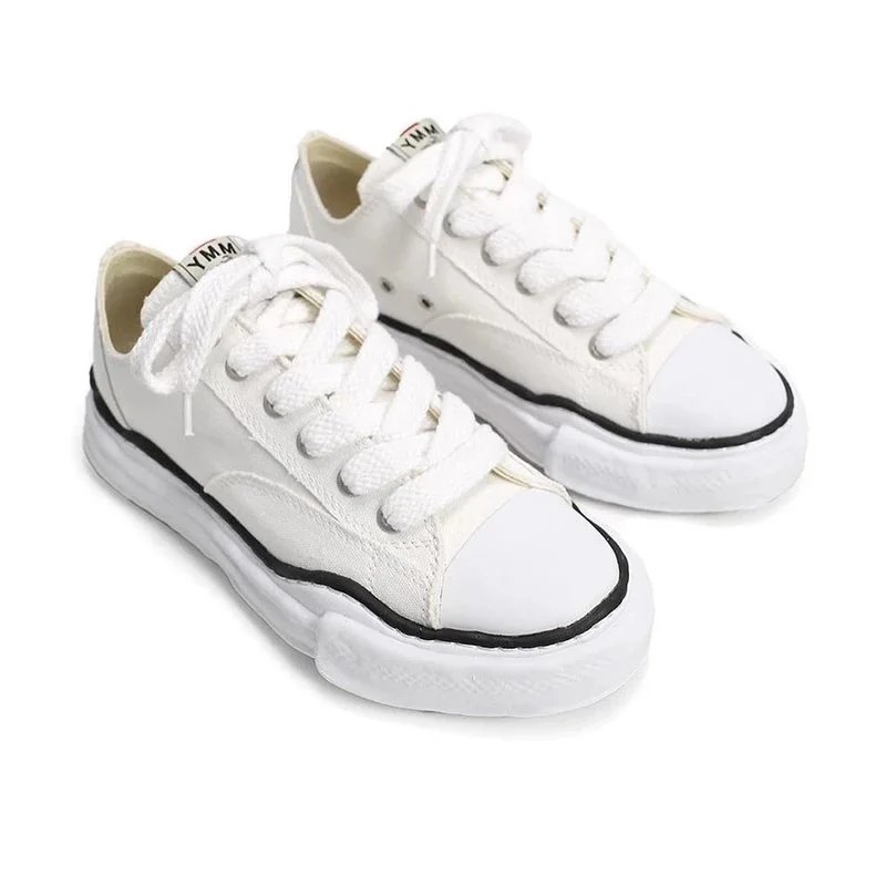Maison Mihara Yasuhiro Peterson OG Sole Canvas Low White