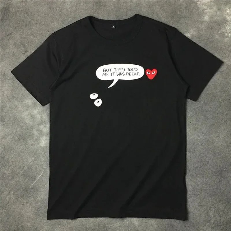 Comme des Garçons Play Half Heart T-Shirt White/Red