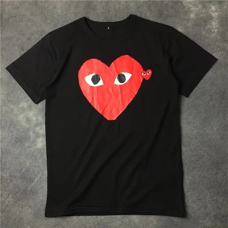 Comme des Garçons Play Half Heart T-Shirt White/Red