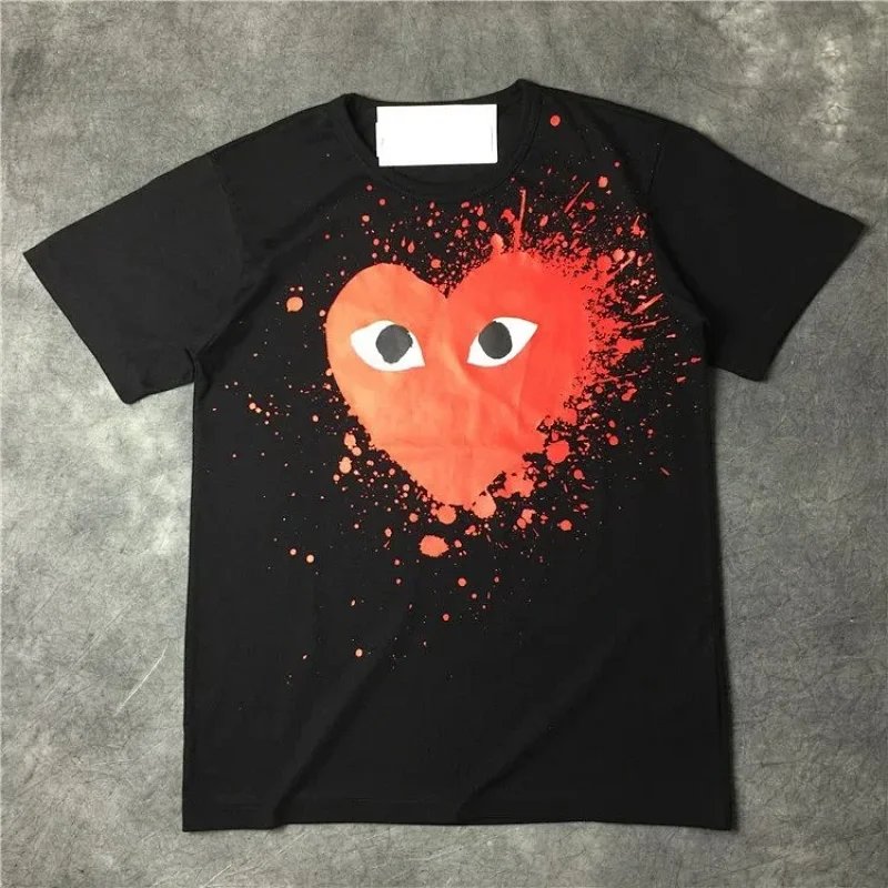 Comme des Garçons Play Half Heart T-Shirt White/Red