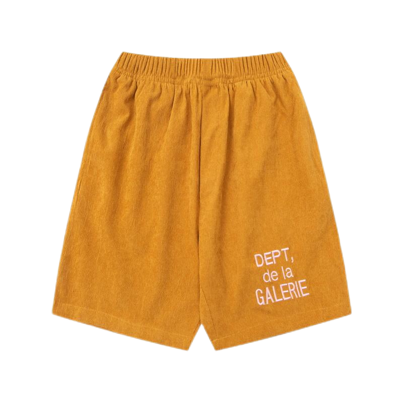 Gallery Dept. Vintage Cord French Logo Zuma Shorts 'Gold'