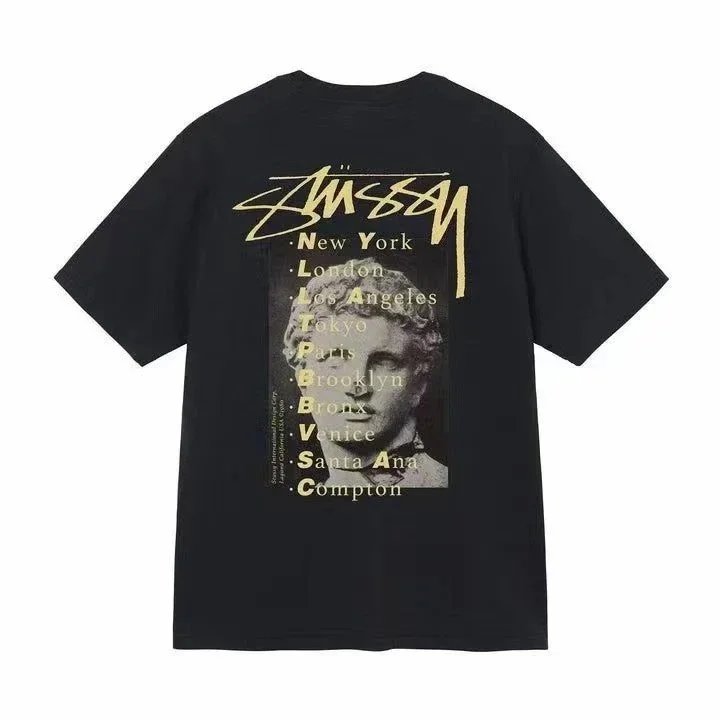 Stüssy Fuzzy Dice Tee Black