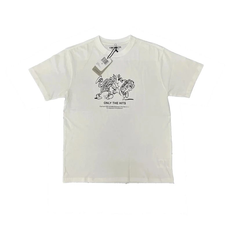 Carhartt WIP S/S Relevant Parties Only The Hits T-Shirt White