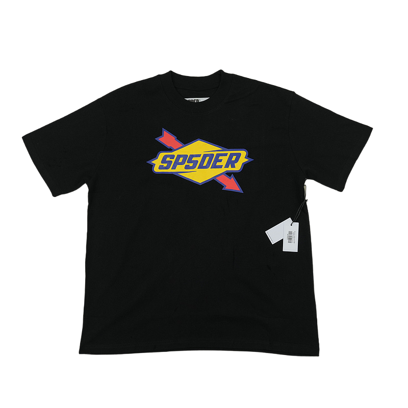 Sp5der The Spot Tee Black