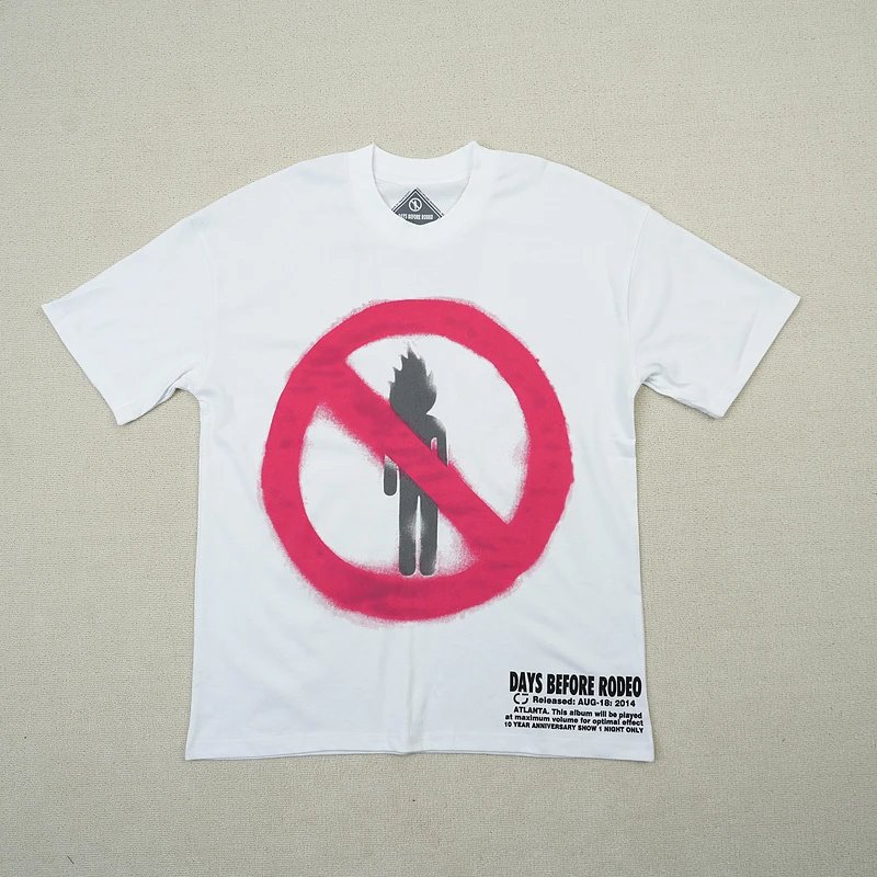 Cactus Jack x Sp5der Days Before Rodeo III T-Shirt White
