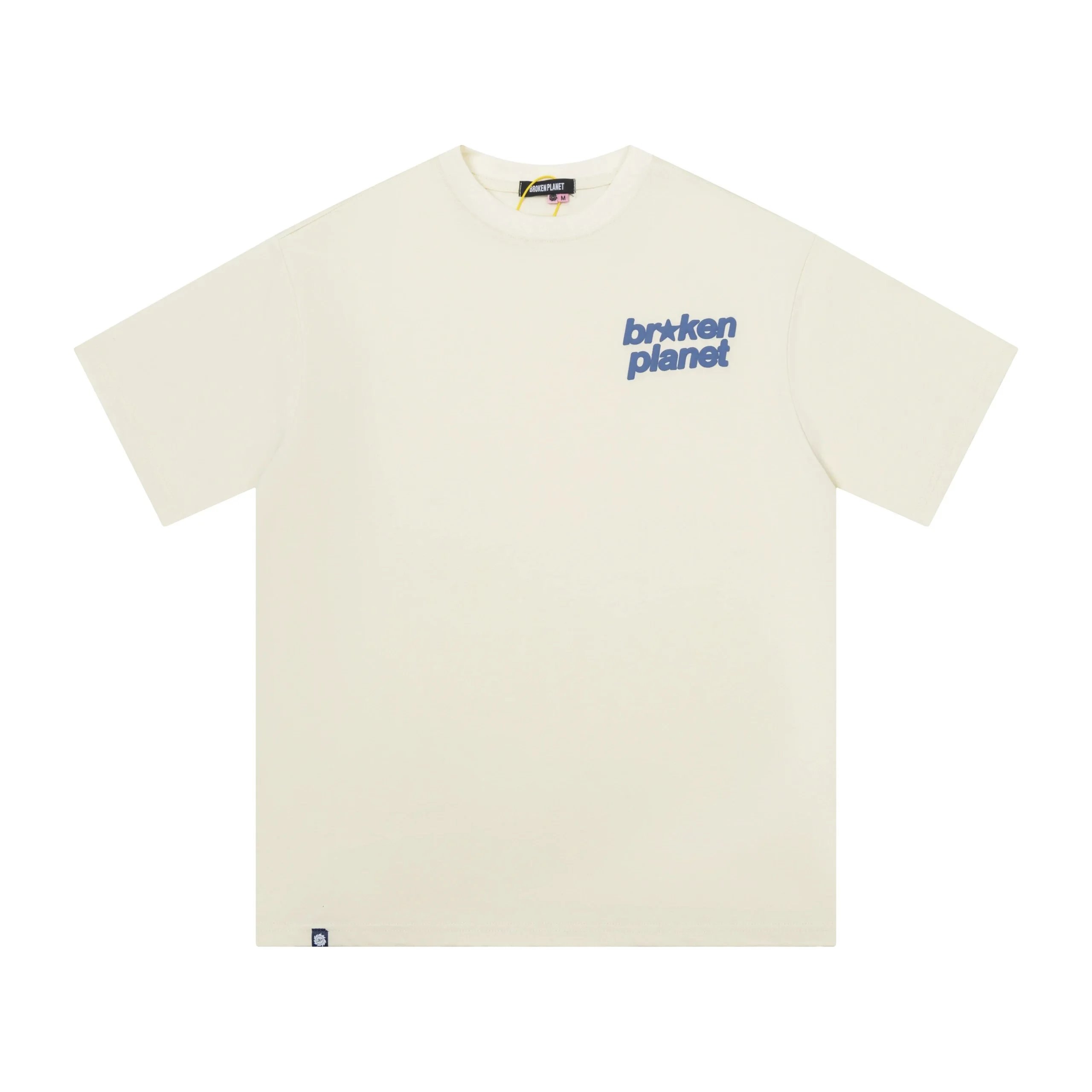Broken Planet Basics T-Shirt Washed Vanilla White