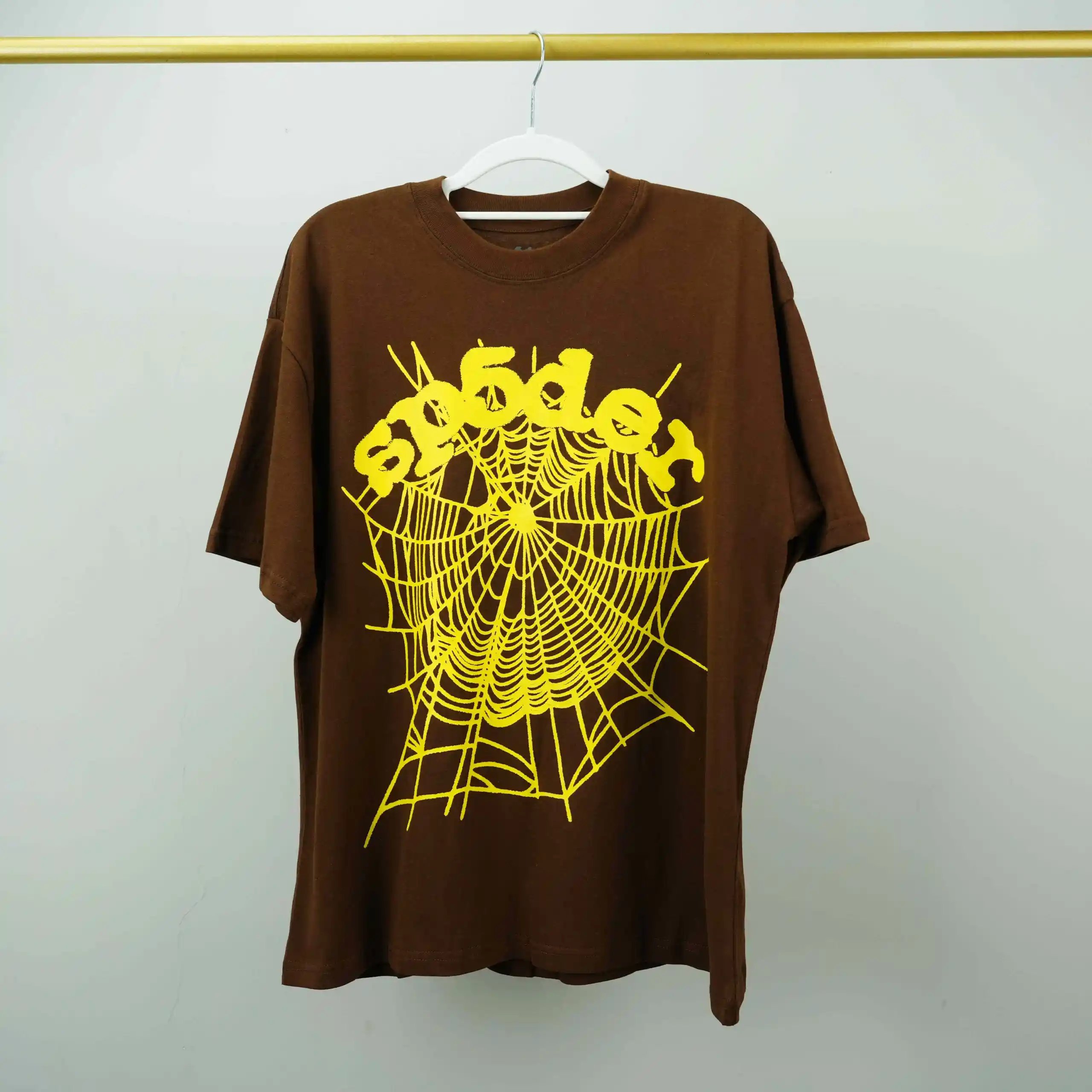 Sp5der OG Web Tee Brown