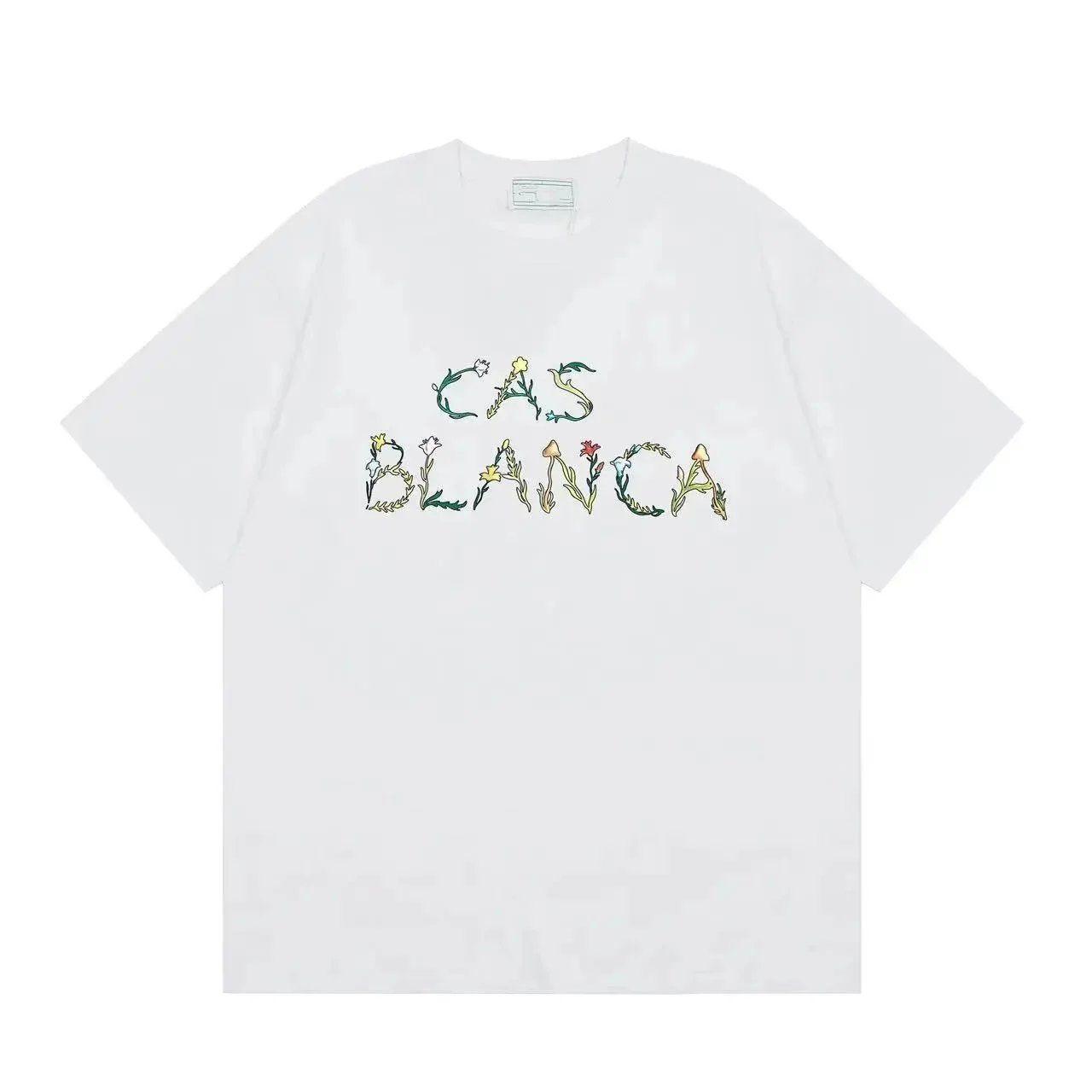 Casablanca L'Arche Fleurie T-Shirt White